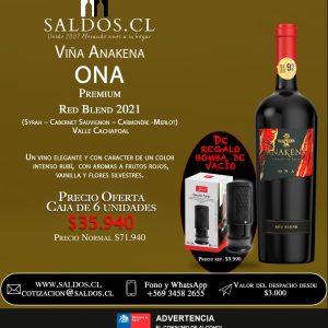 Ona Red Blend con regalo