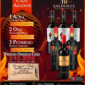 caja asador